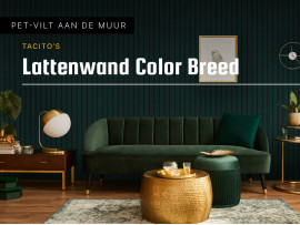Lattenwand wandpaneel Color breed